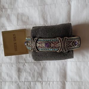 Heidi Daus hinged bracelet